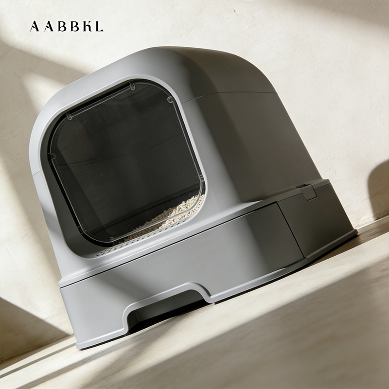 Bandeja sanitaria para gatos de plástico resistente