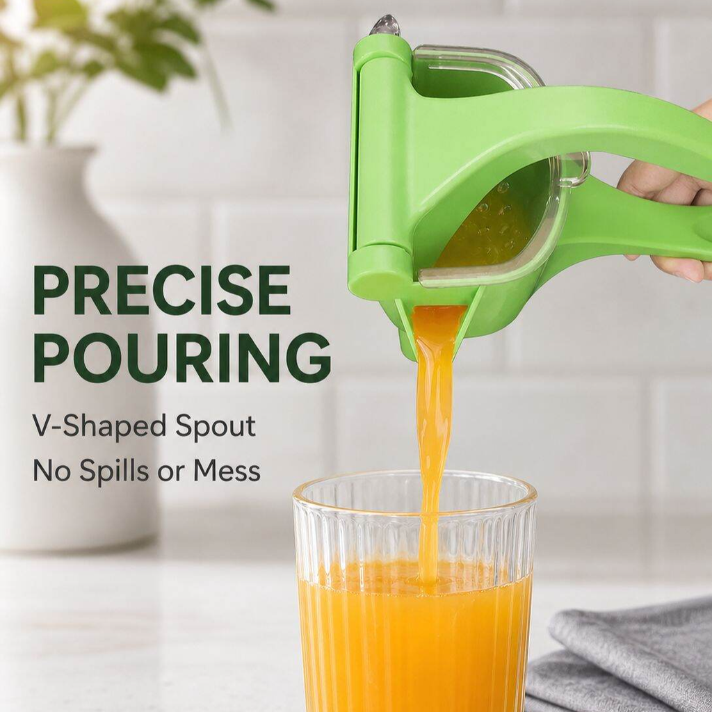 Household Stainless Steel Manual Juicer for Pomegranate, Orange, and Fruit