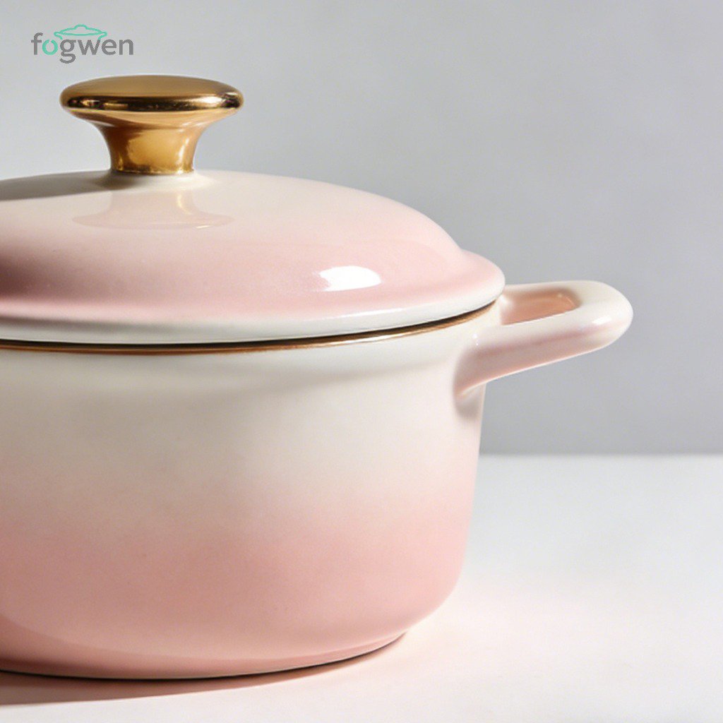 復古琺瑯燉鍋外觀設計展示