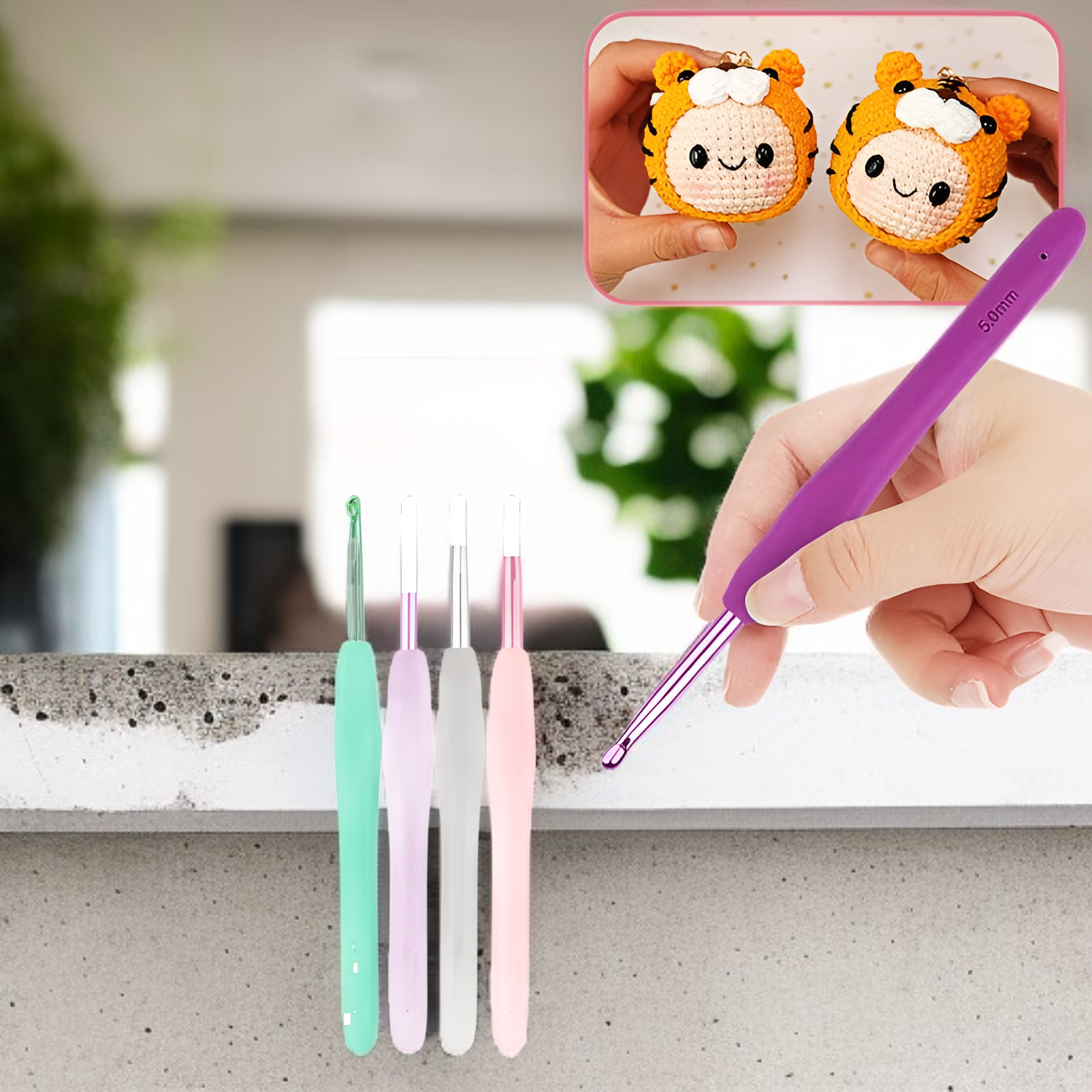 신상품 초보자용 크로셰 키트