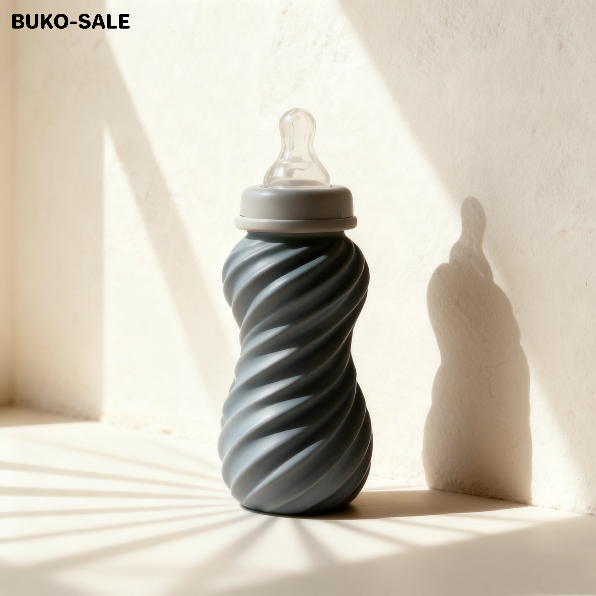 실리콘 보호용 유아용 젖병 (2개)