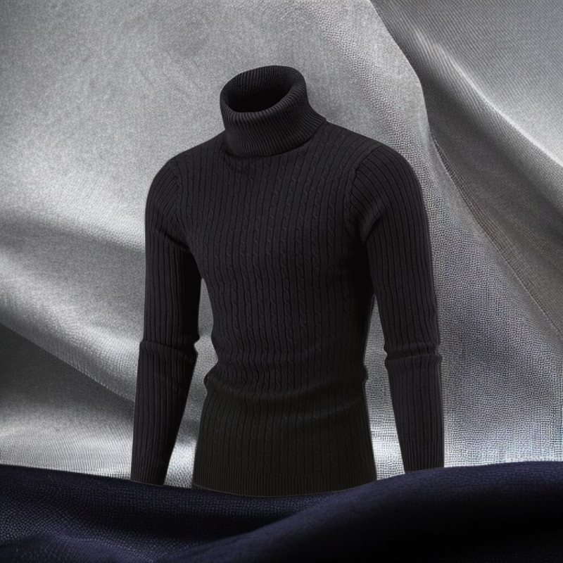 タートルネックセーター