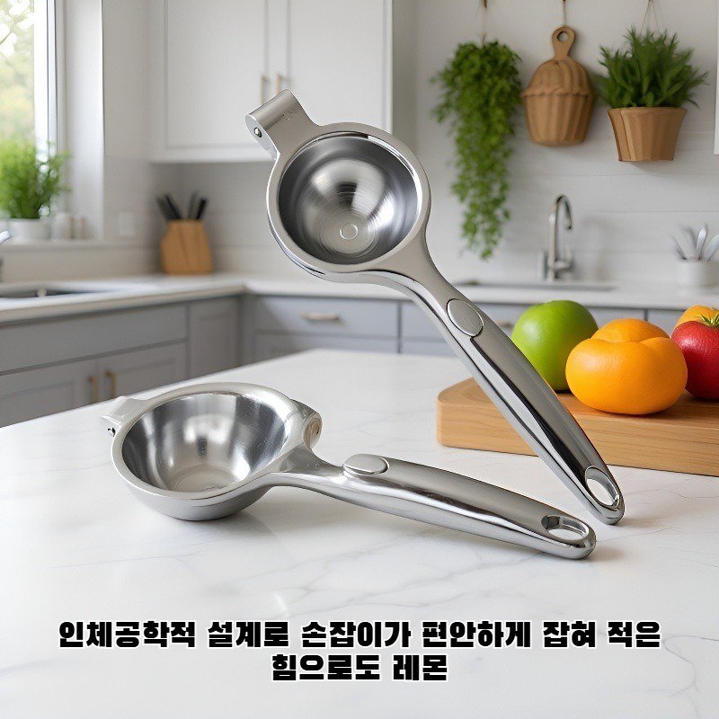수동 아연 합금 레몬 착즙기