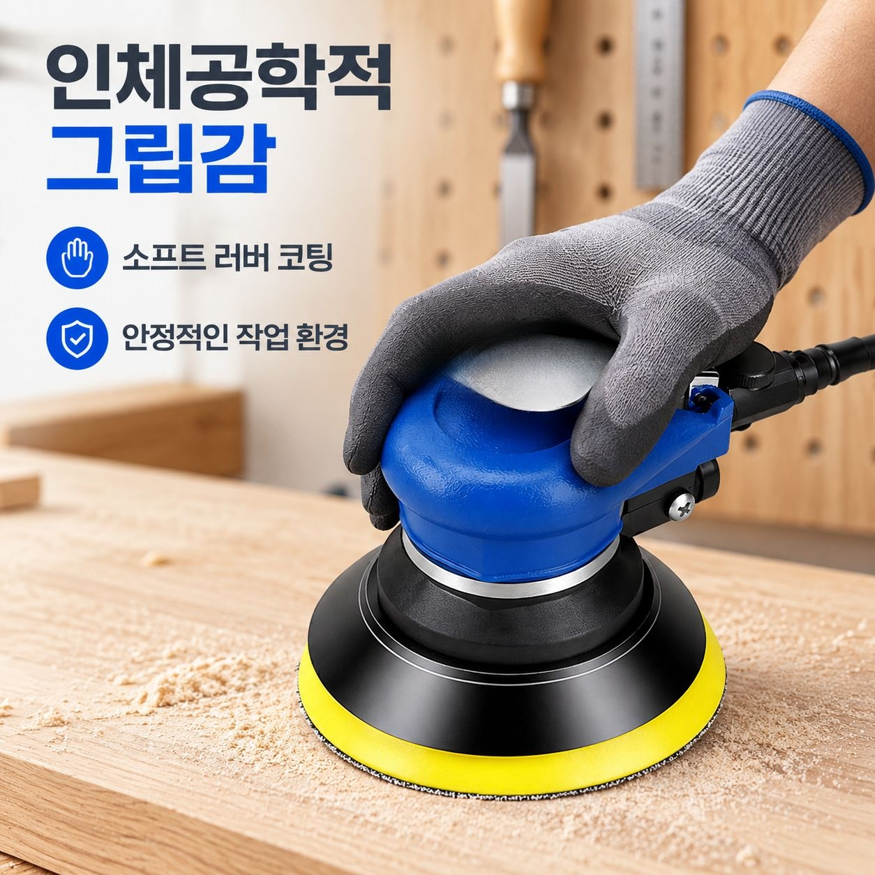 고효율 에어 그라인더