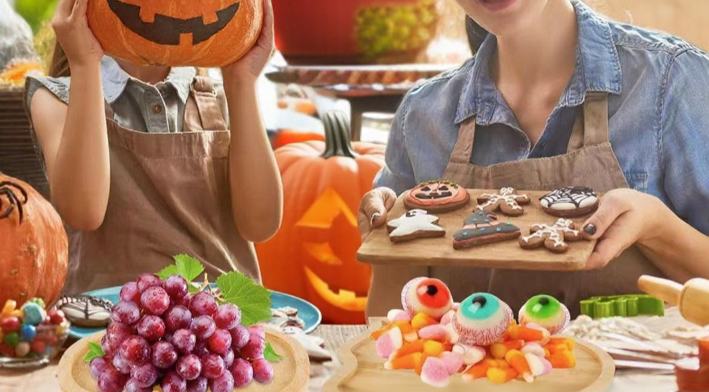 고급스러운 대나무 트레이 디테일