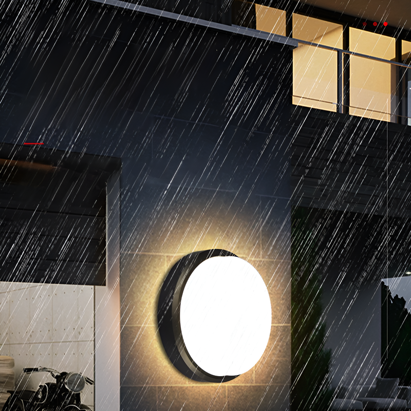 Waterproof Oval LED Ceiling & Wall Light for Bathroom and Balcony