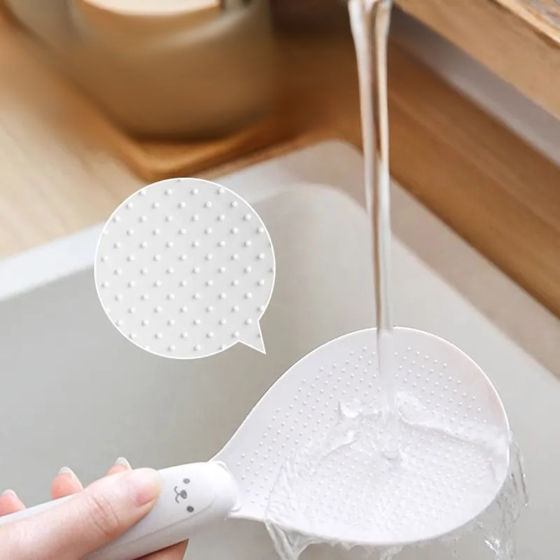 Vertical high temperature resistant spoon