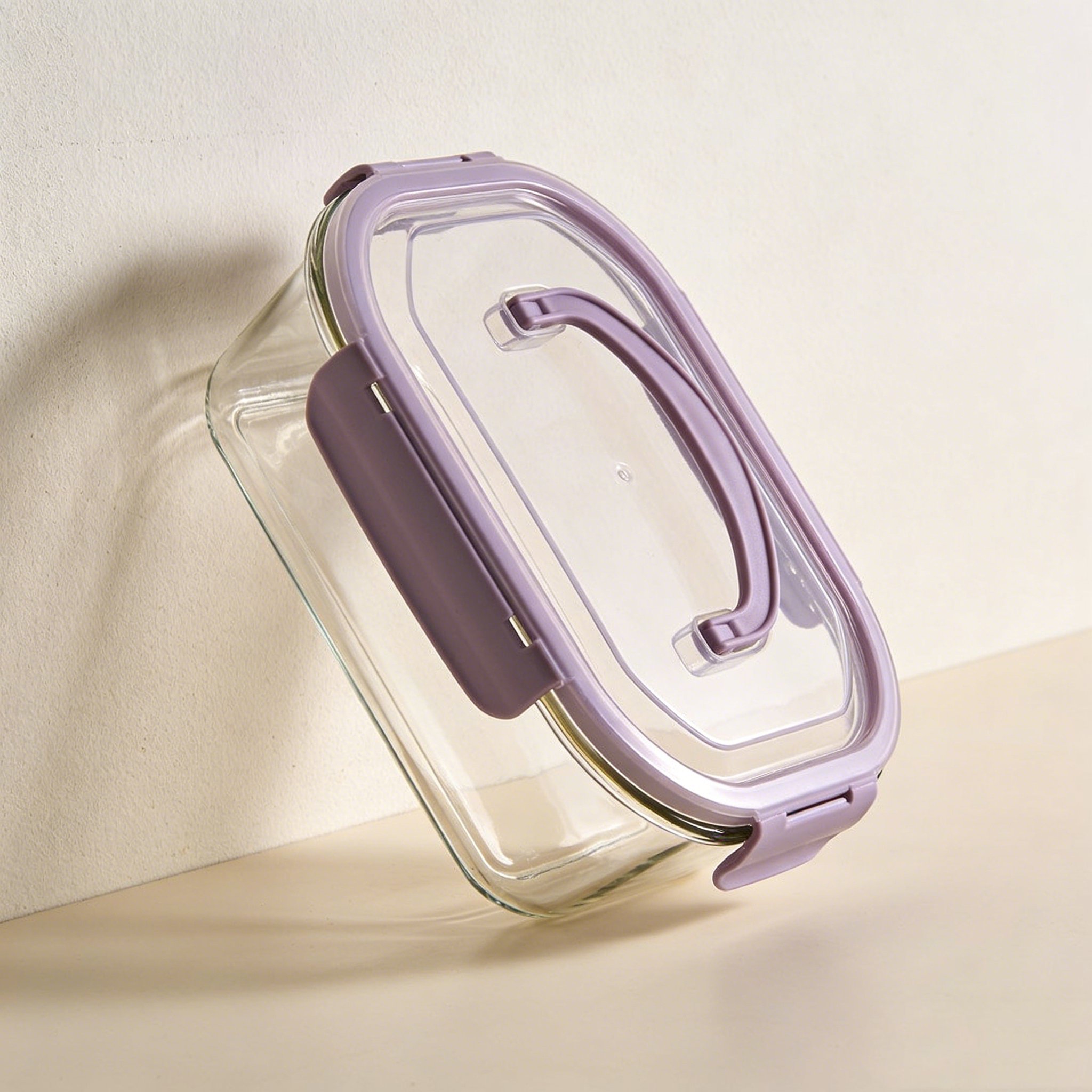 三個セットのキッチン保存容器全体画像