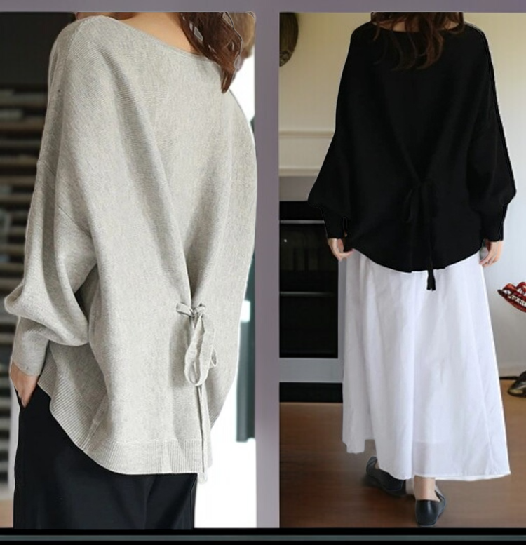 小さいトレーナー女性トップス緩いジャケット Slouchy スタイル レディース トレーナー