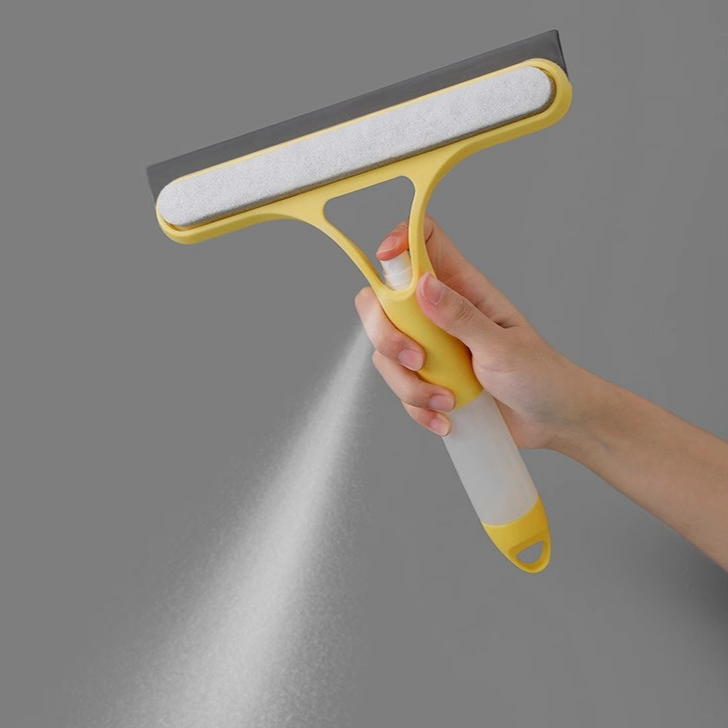 Sprühwischer Glasabzieher Badezimmer Reinigungswerkzeug Toilette
