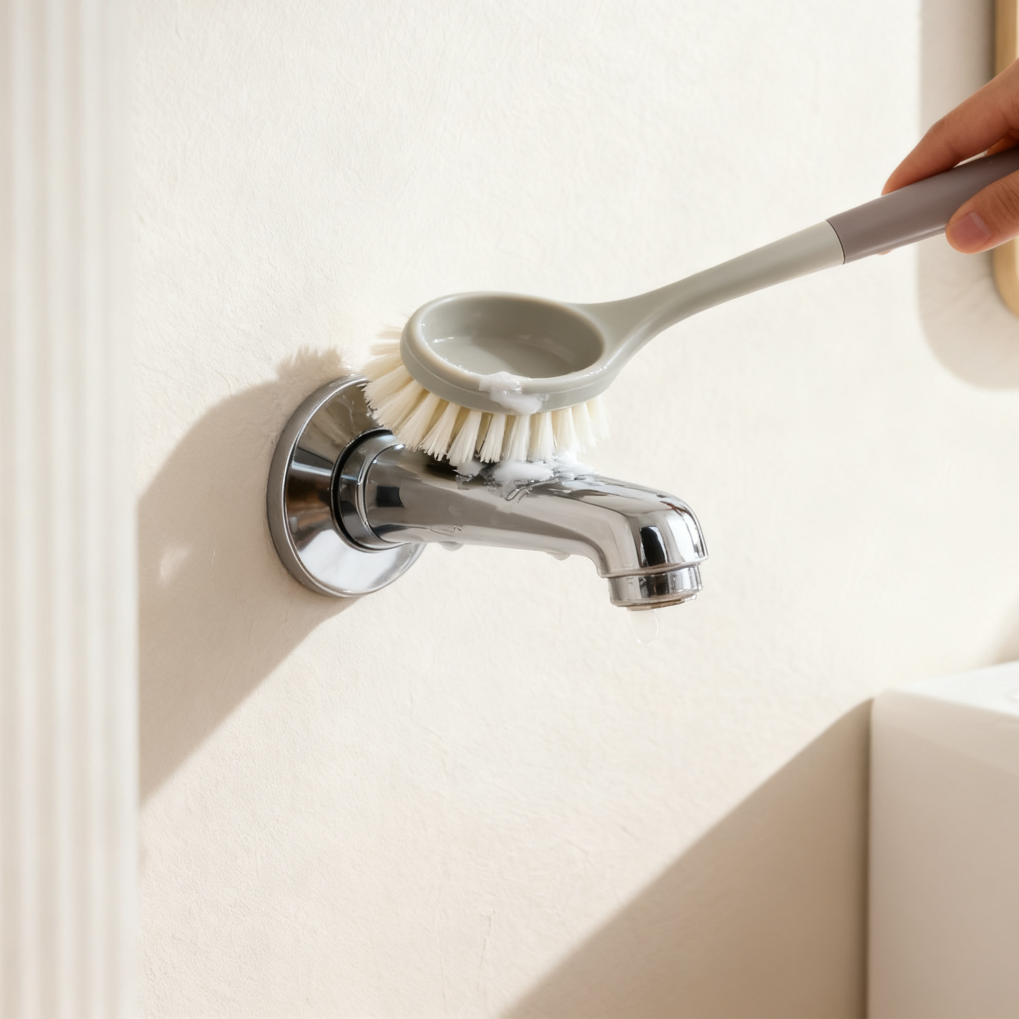 แปรงขัดทำความสะอาดแบบด้ามยาว ชุด 5 ชิ้น