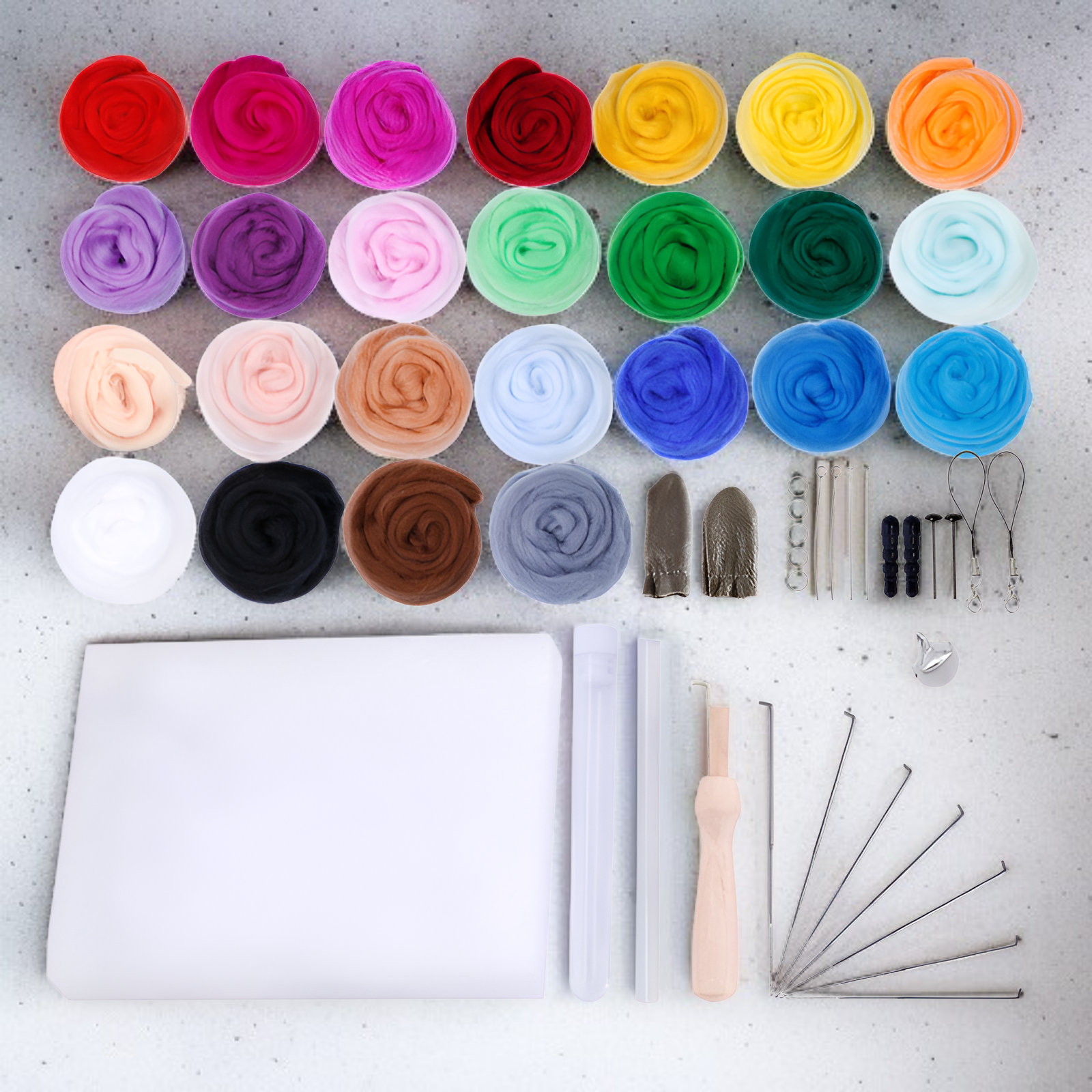 울펠트로 장난치다