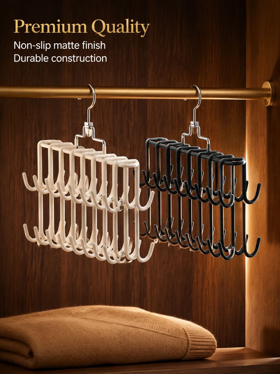 Non-slip Storage Double Hook Hanger for Camisoles and Underwear