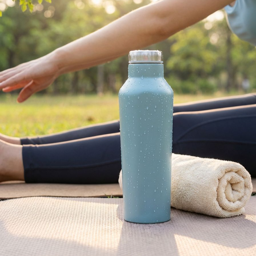 登山やハイキングに最適な断熱カップの使用シーン