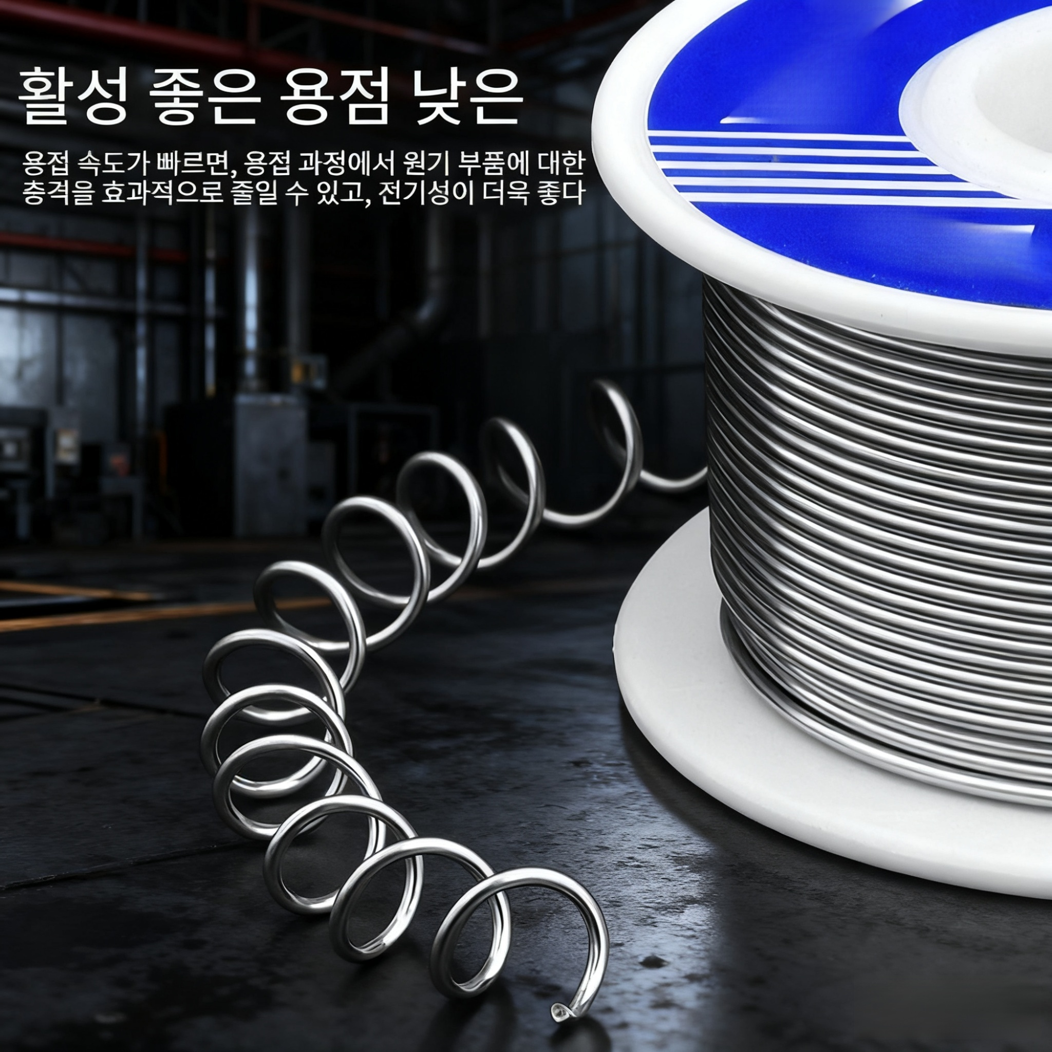 납땜선 용접재료 친환경 용접 부품
