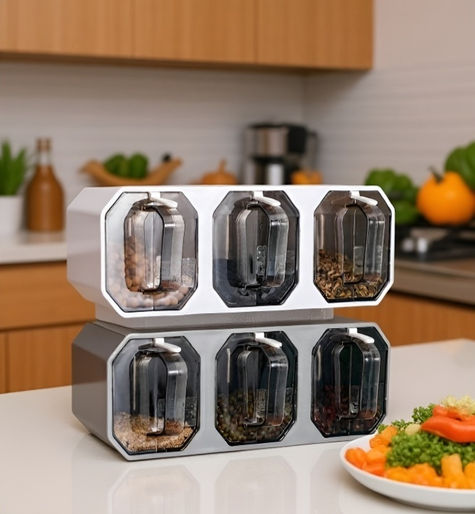 Organizador de cocina para especias y condimentos