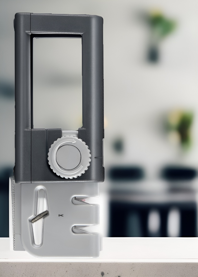 안전 손잡이와 견고한 칼갈이 디자인