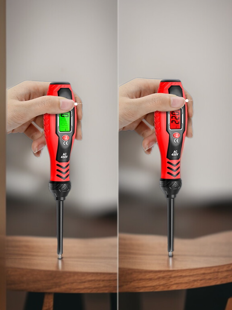 스마트 디지털 표시 전기 테스터 펜