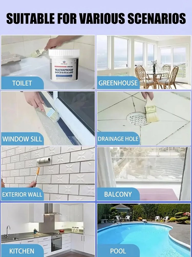 【Hot Sale in the USA】Ultra-Invisible Transparent Waterproof Adhesive