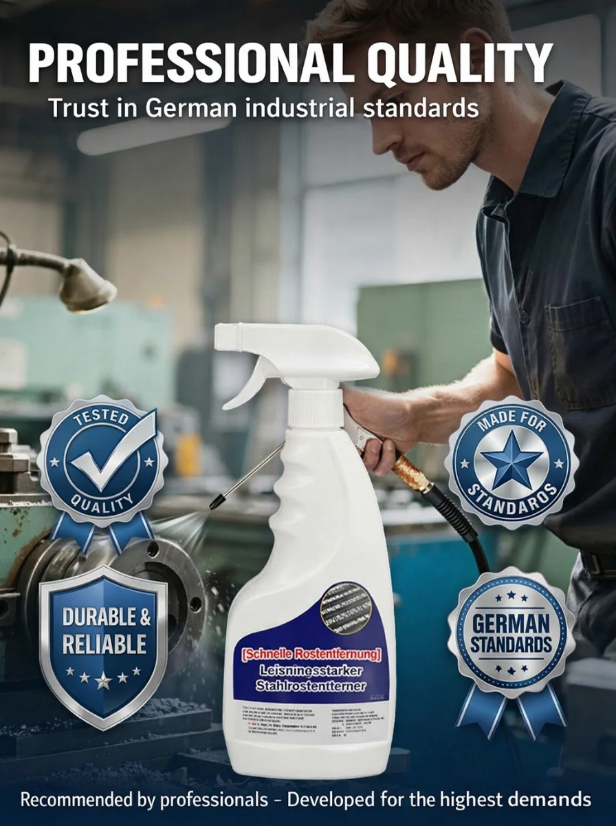 【Quick Rust Removal】Powerful Steel Rust Remover