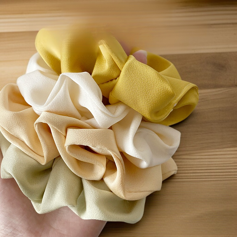 多色大腸圈髮圈細節圖