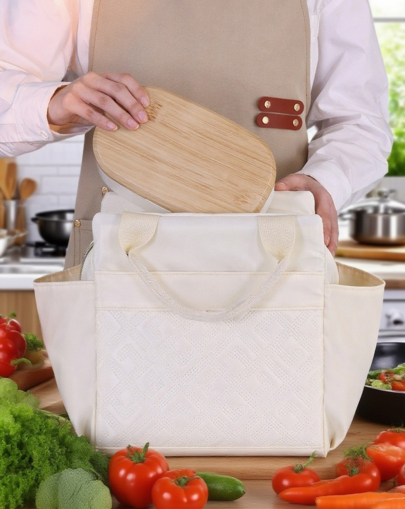 便當包放置多款餐盒展示圖