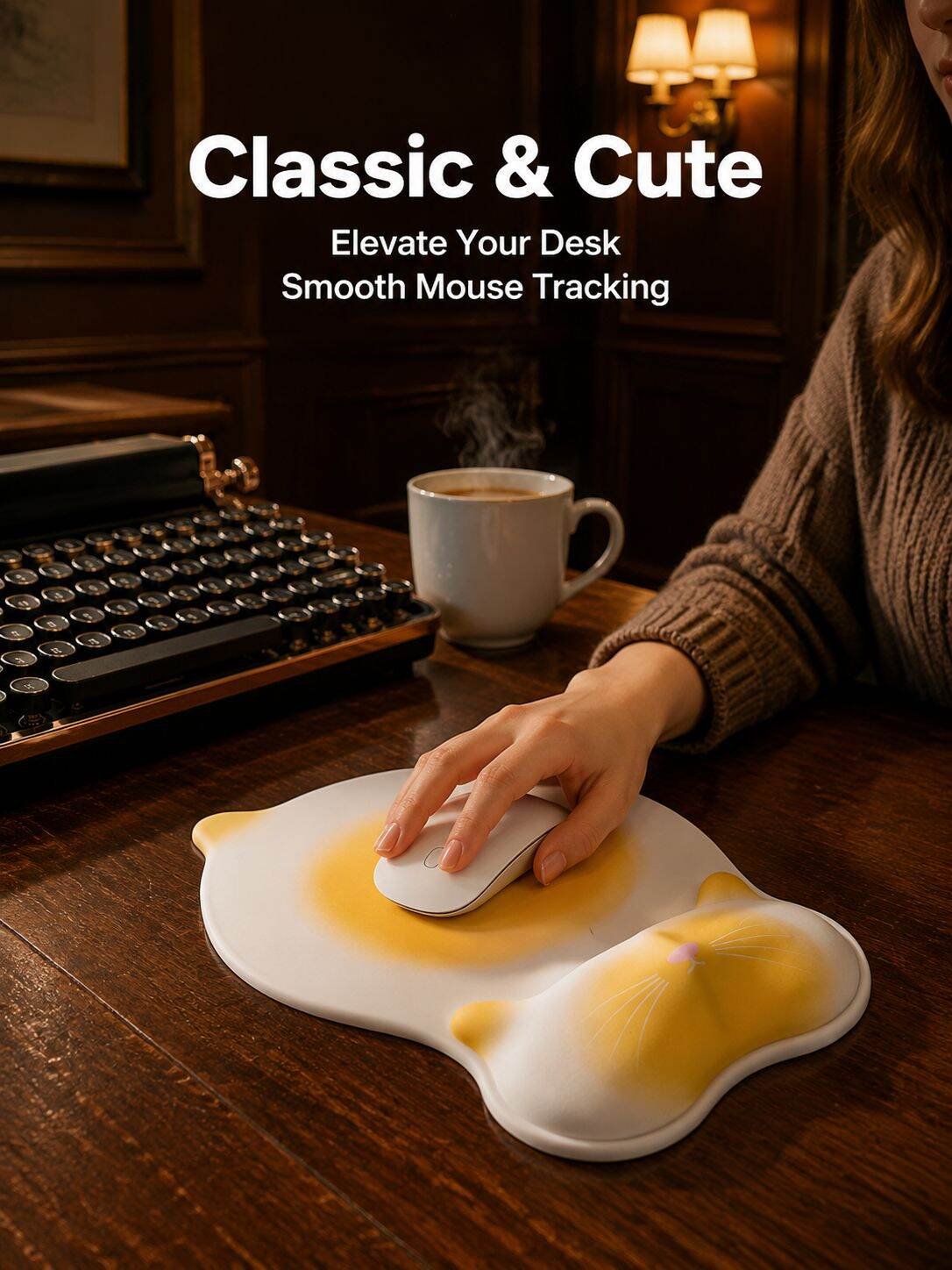 Cute Cat Non-slip Silicone Mouse Mat
