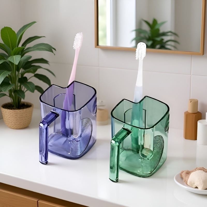 미적으로 아름답고 실용적인 칫솔꽂이