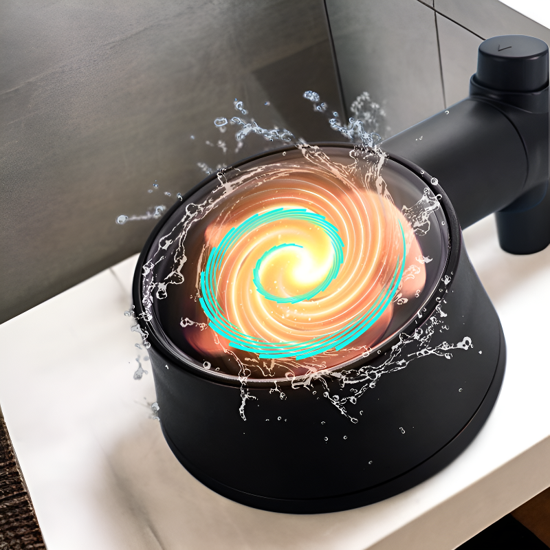 6段階調節可能なバスルームシャワーヘッド