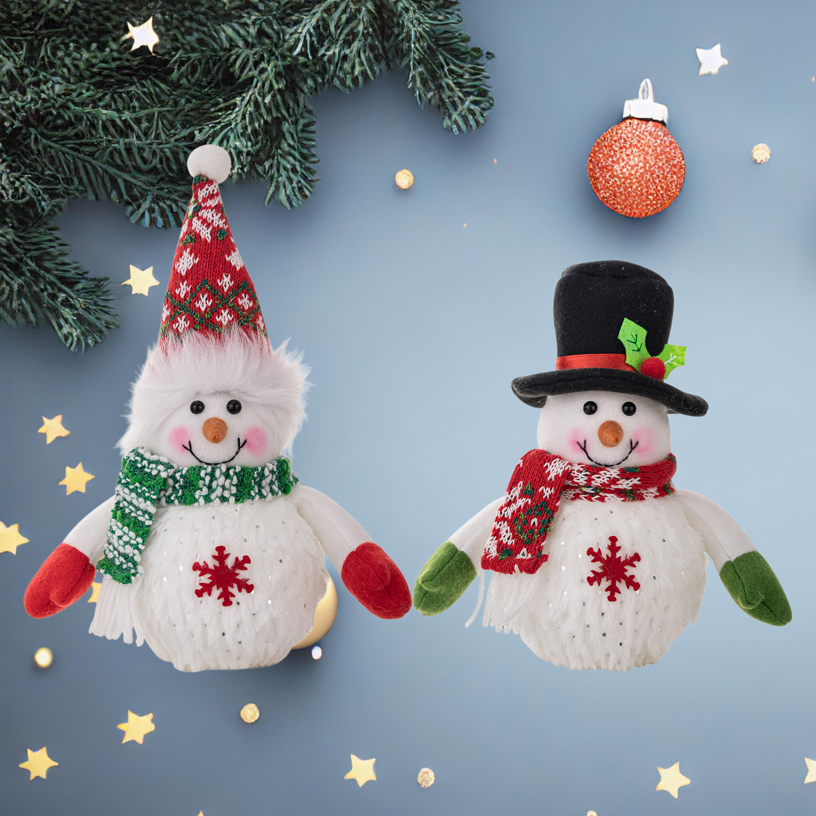 LED Schneemann Dekoration für Weihnachten