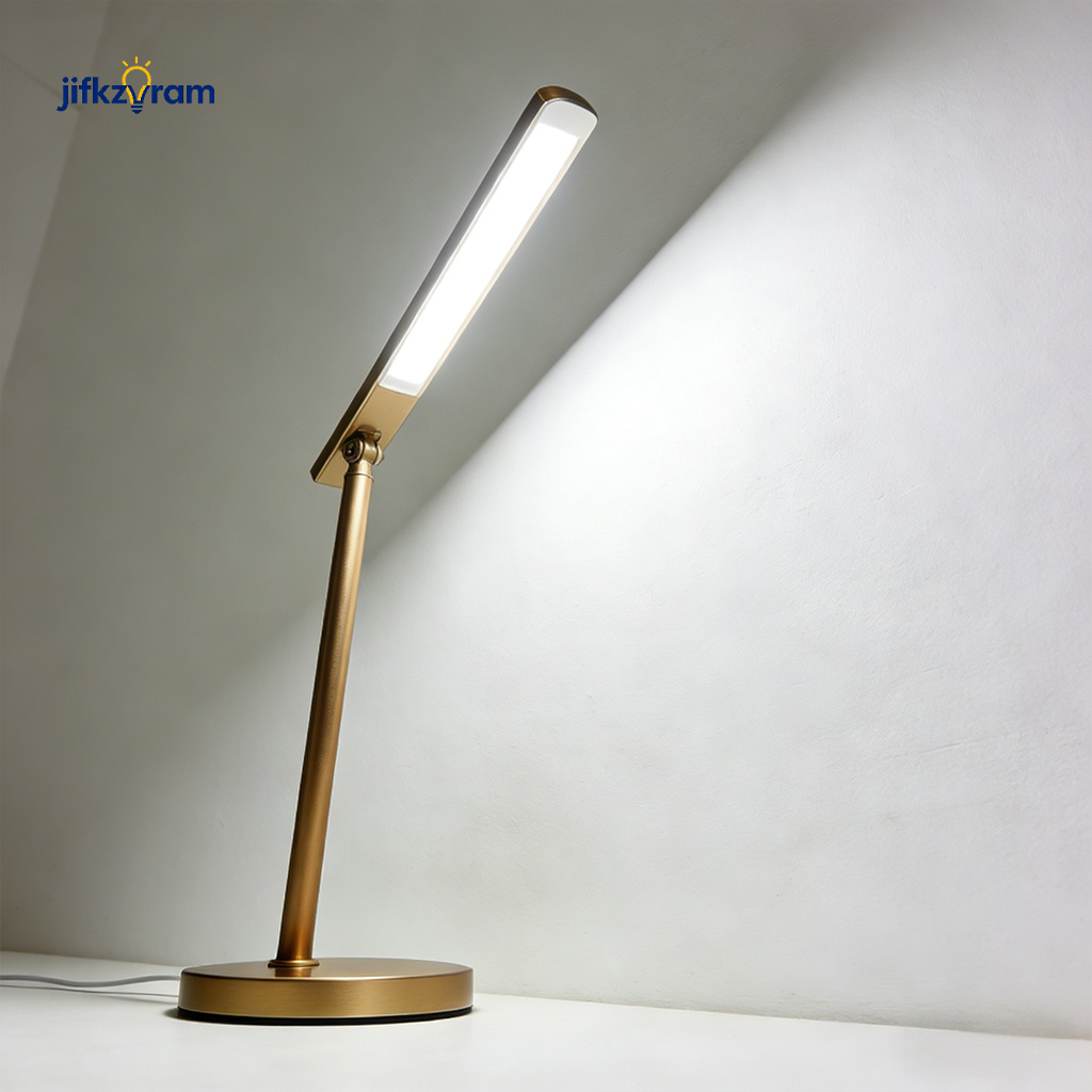 Lámpara de escritorio con protección ocular de espectro completo