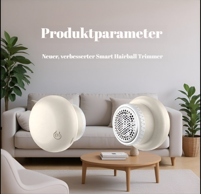 Ergonomischer Griff des Fusselentferners