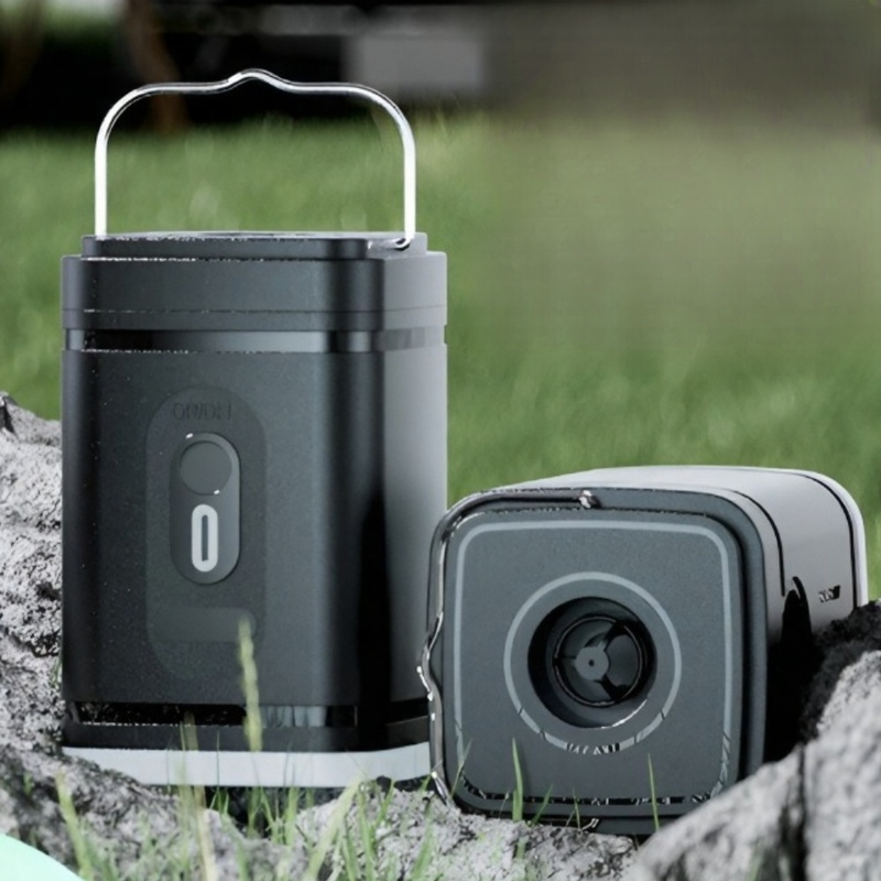 Elektrische tragbare Outdoor-Camping-Luftpumpe Speicherpumpe Aufladen Schwimmring Aufblasbare Beleuc