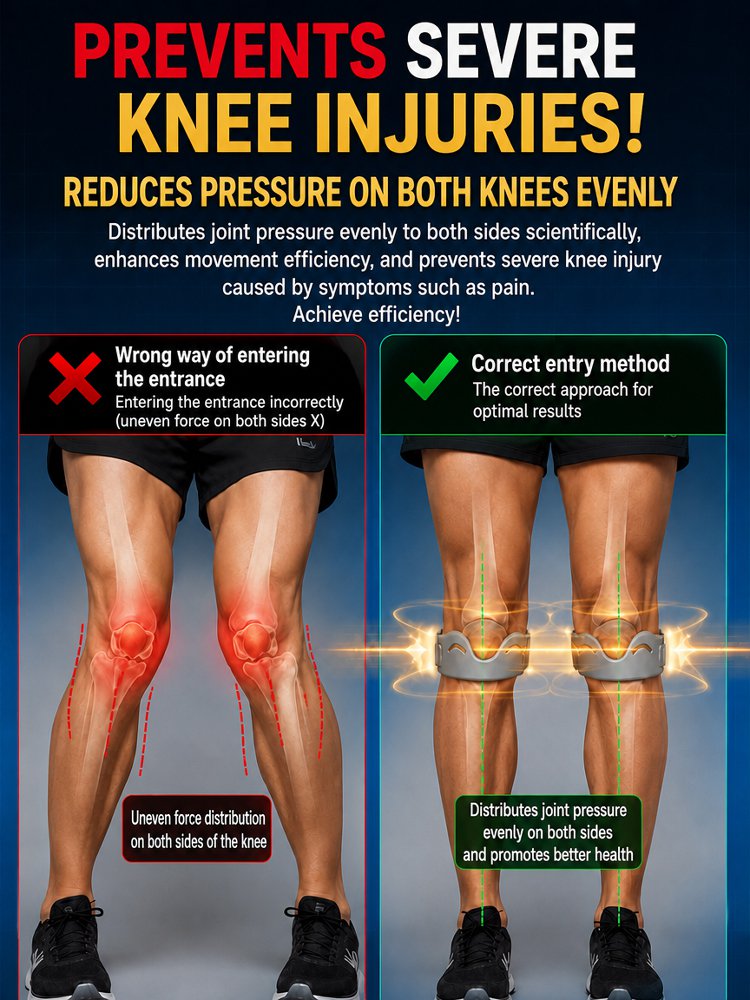 Lightweight Bionic Patella Stabilizer