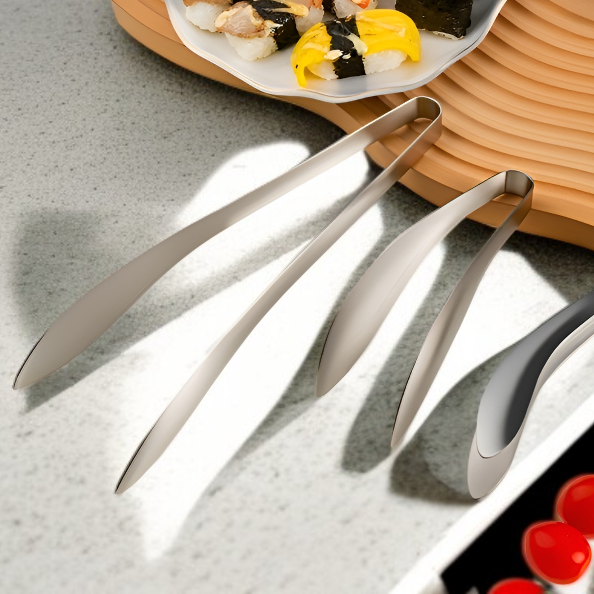 316 스테인리스 스틸 요리 집게
