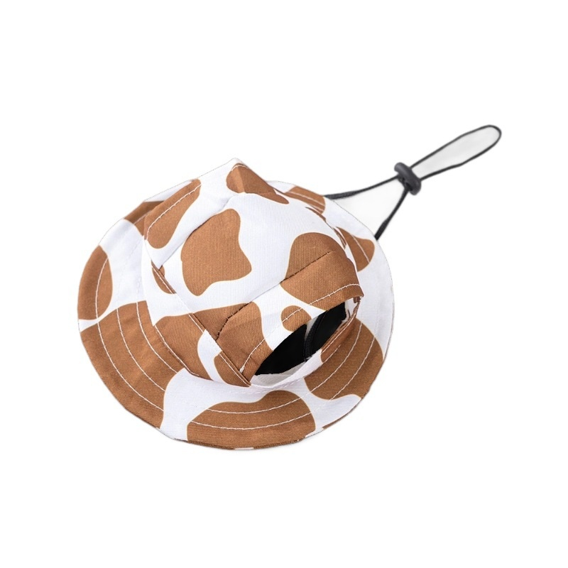 Pet Mini Denim Straw Sun Hat for Cats and Dogs
