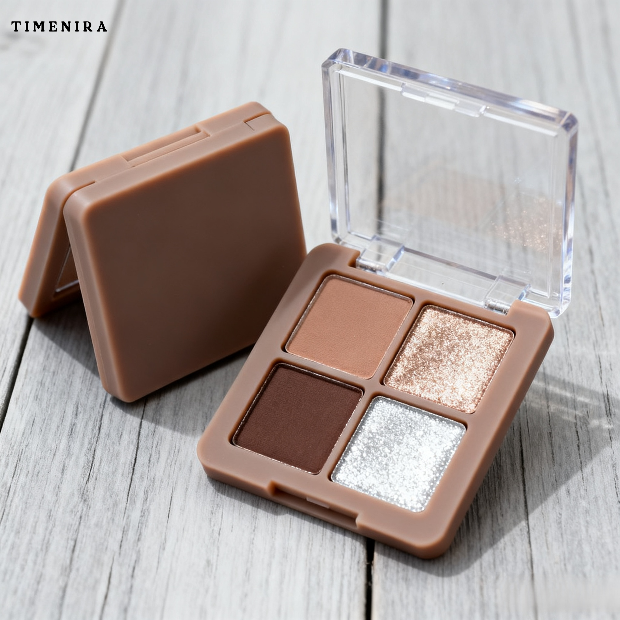 พาเลทอายแชโดว์สี่สีดีไซน์หรู