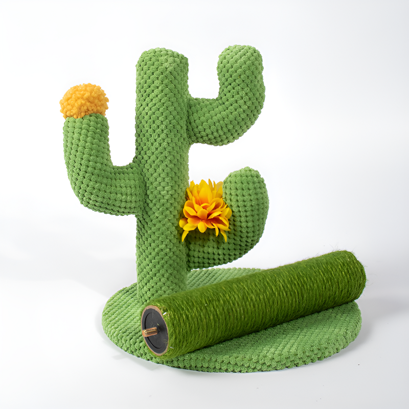 Tall Sisal Cactus Cat Scratcher Pet Supply