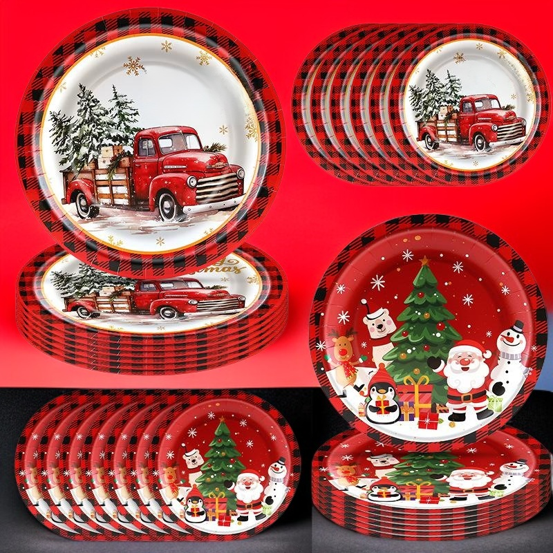 크리스마스 용품 일회용 종이컵