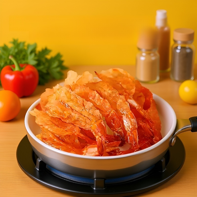 신선한 새우 꼬리 사용 건어물