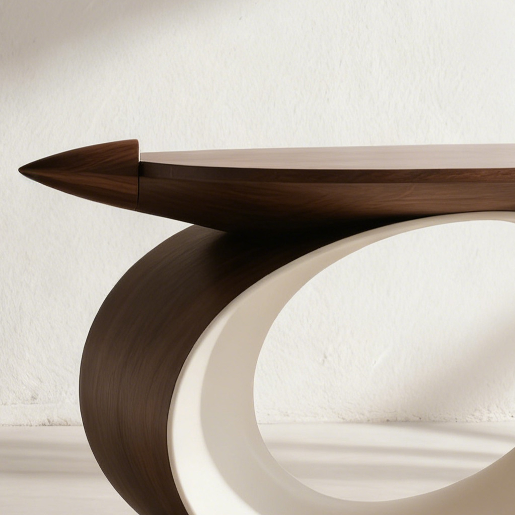 モダン幾何形サイドテーブル