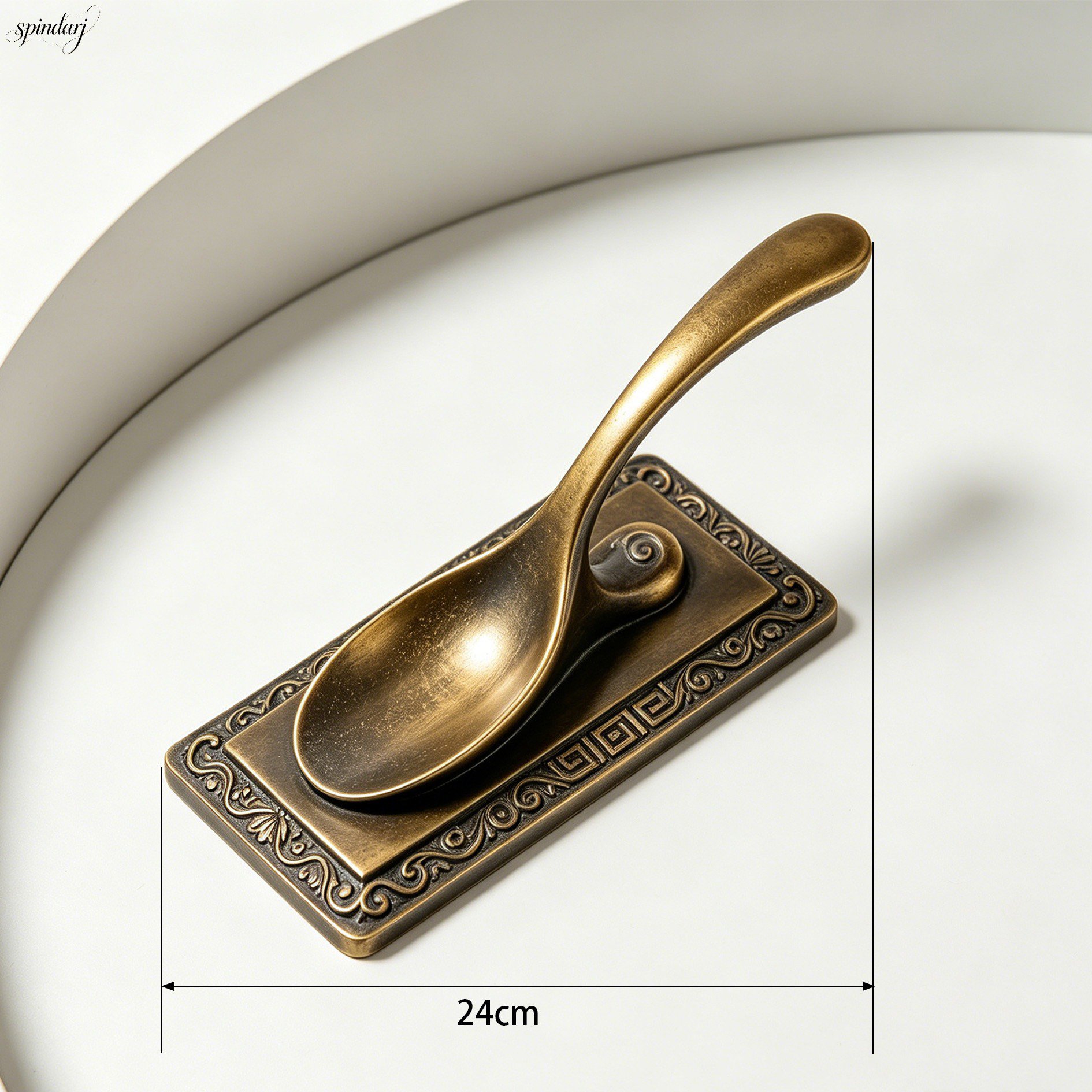Elegantes Regalsystem aus Bronzeguss