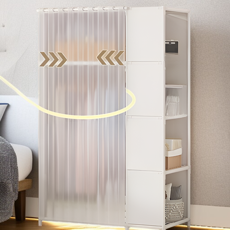 홈 옷장 수납 캐비닛, 간편 보관 방청 다기능 옷장, 침실용