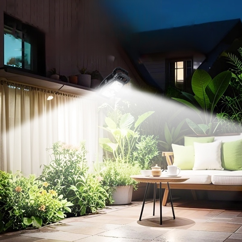 戶外防水太陽能感應夾子燈