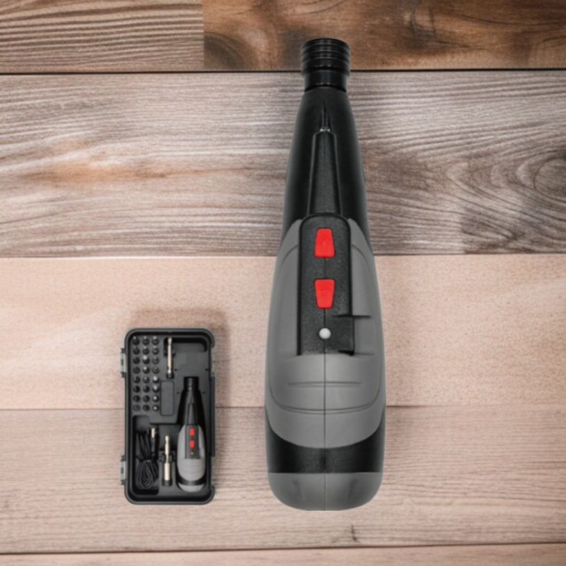 電動ドライバー 小型 充電式 四角/六角/星型 電動ドリル 27点ビットセット 延長ロッド付き 手動使用/トルク3段階/正逆切り替えドライバー LEDライト 小型 DIY ツール 家庭用/DIY/家具