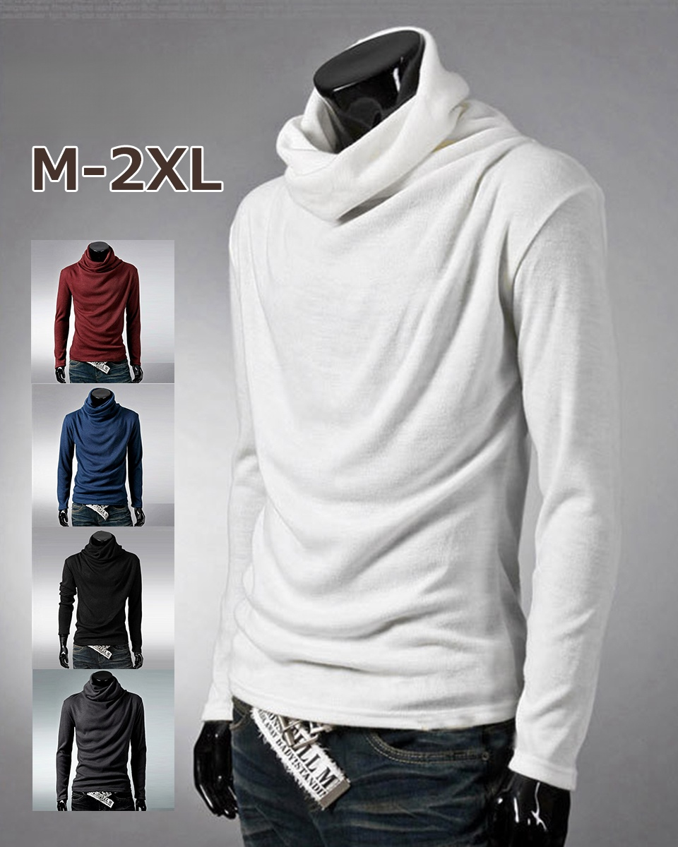 【2023】メンズタートルネックニット