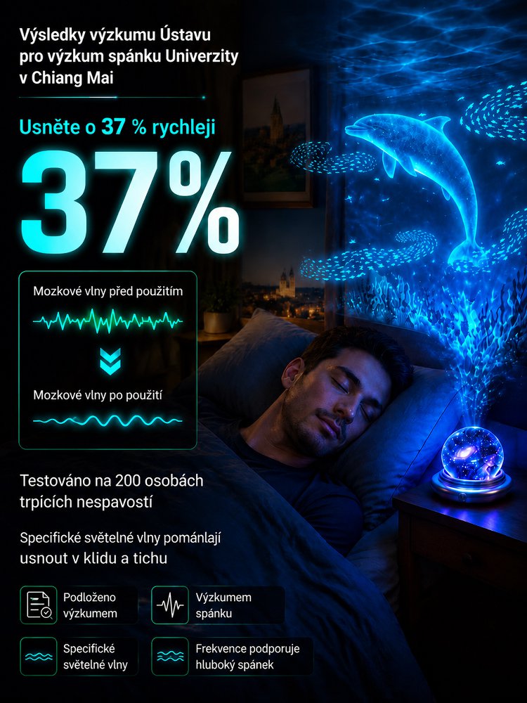  Za vteřinu přemění místnost na podmořský svět. Prodáno více než 100 tisíc kusů.