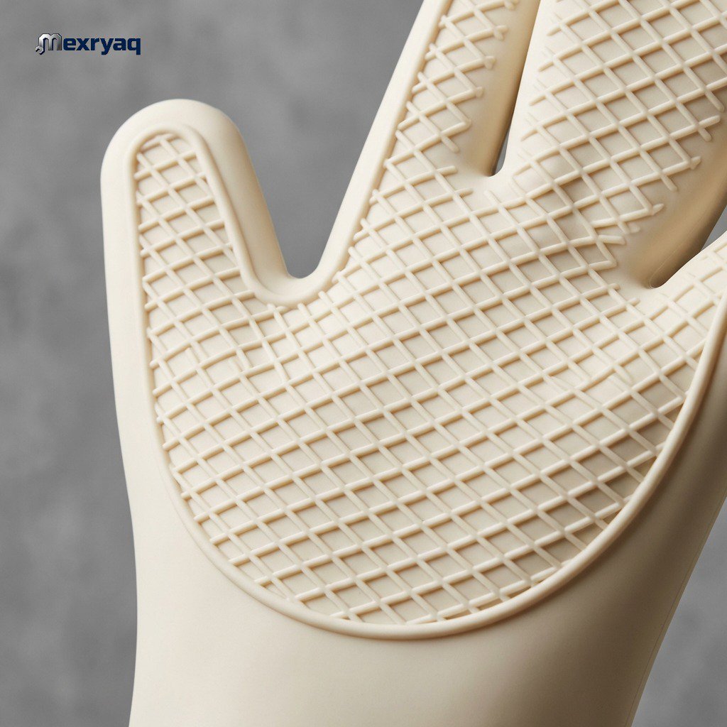Non-slip food-grade gloves for baking and grilling