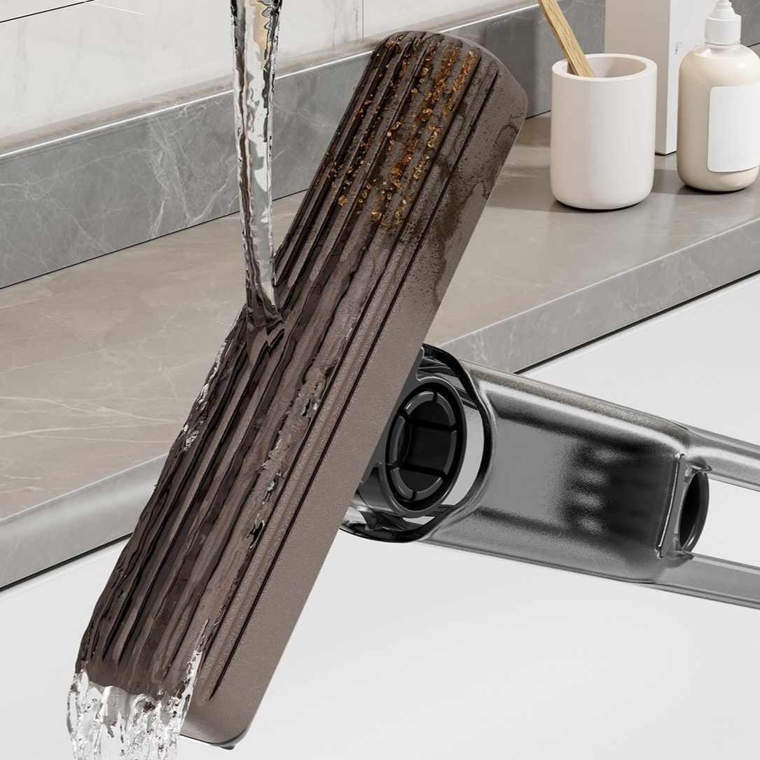 고효율 다기능 스펀지 흡수 손잡이 휴대용 청소 도구