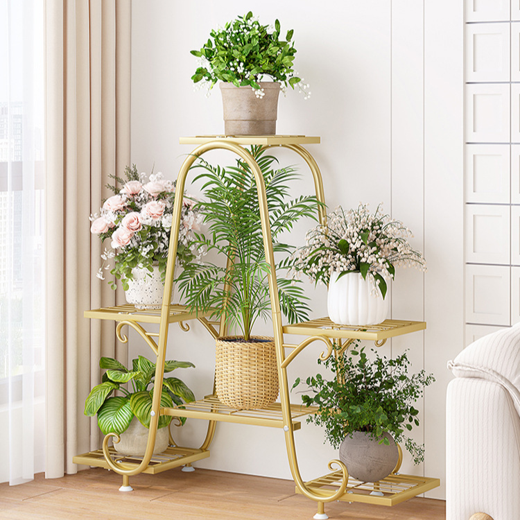 Estante de plantas de múltiples niveles para suelo